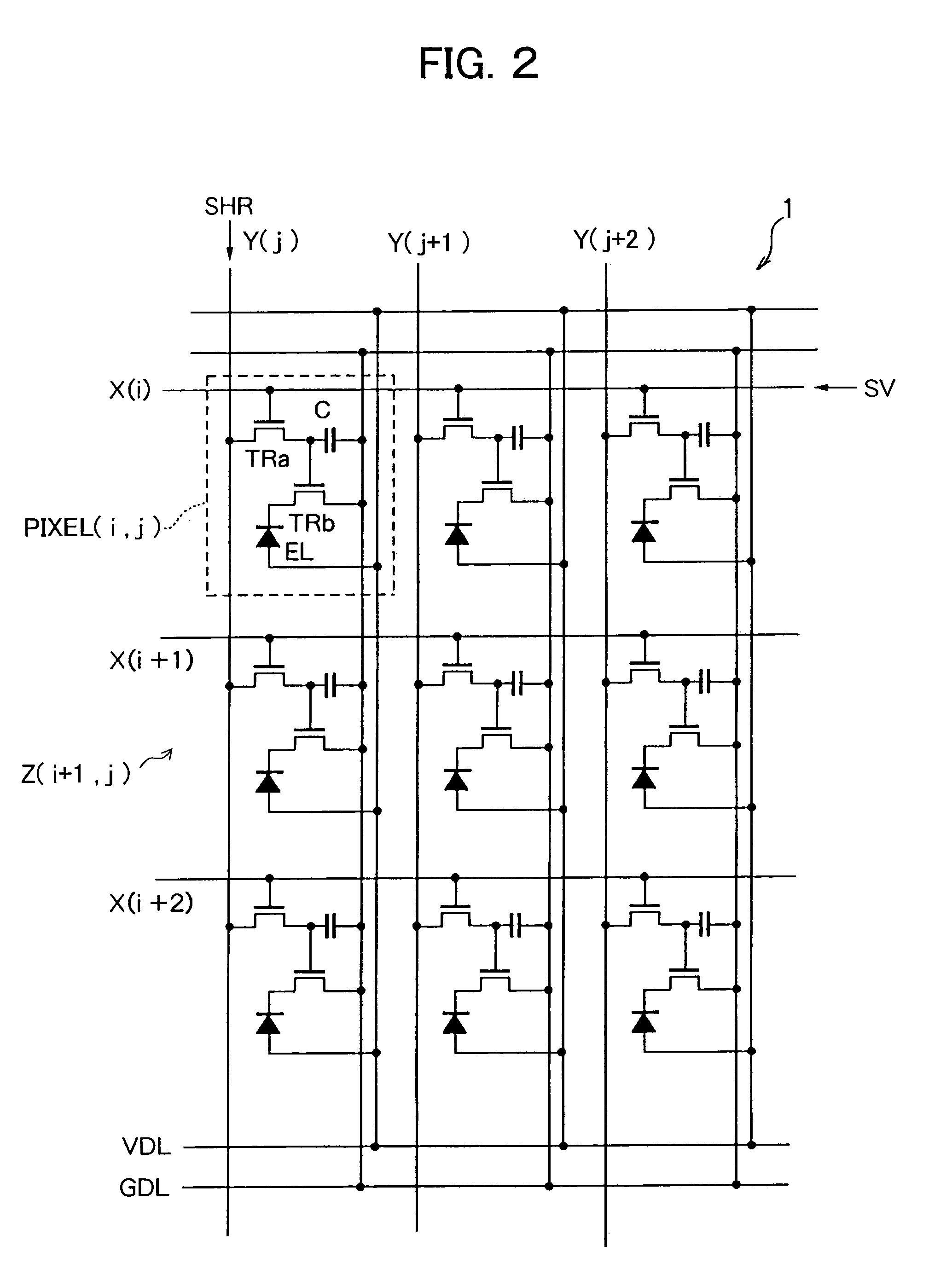 Image display device and the color balance adjustment method