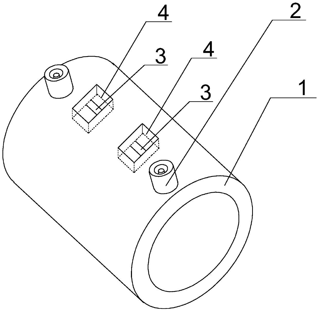 Electrofusion connection pipe fitting