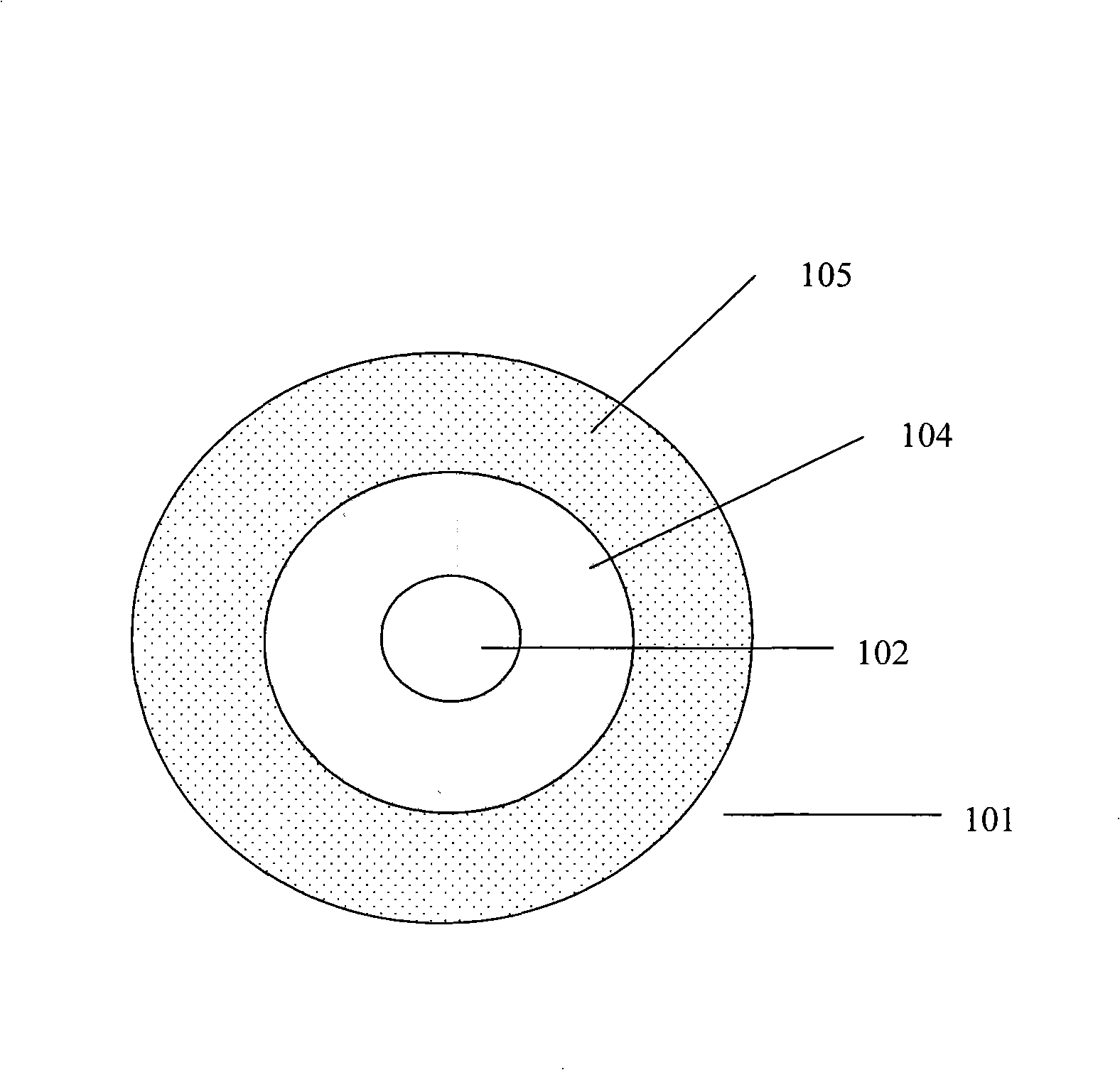 Optical fiber having low and uniform optical loss along the entire length and method for fabricating the same