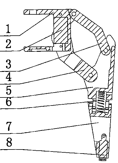 Land all-terrain duct cross-domain robot and cross-domain method thereof
