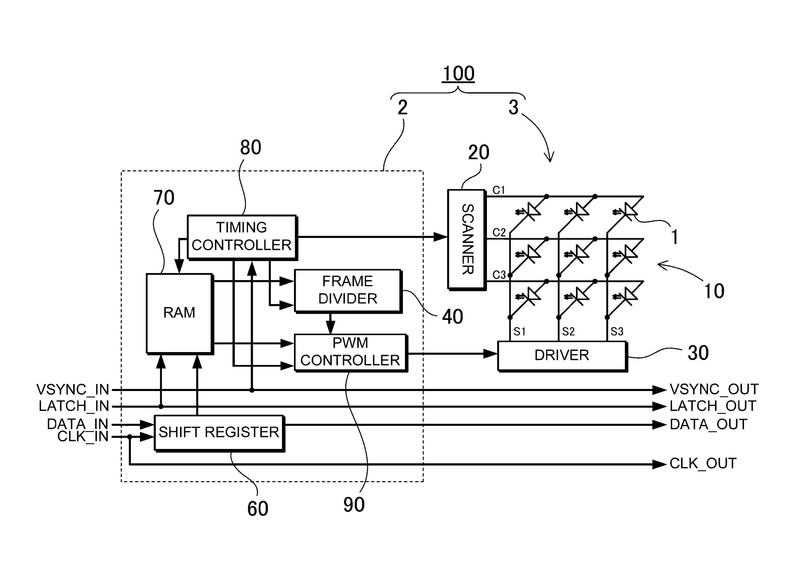Display apparatus, lighting control circuit, and method of lighting display apparatus