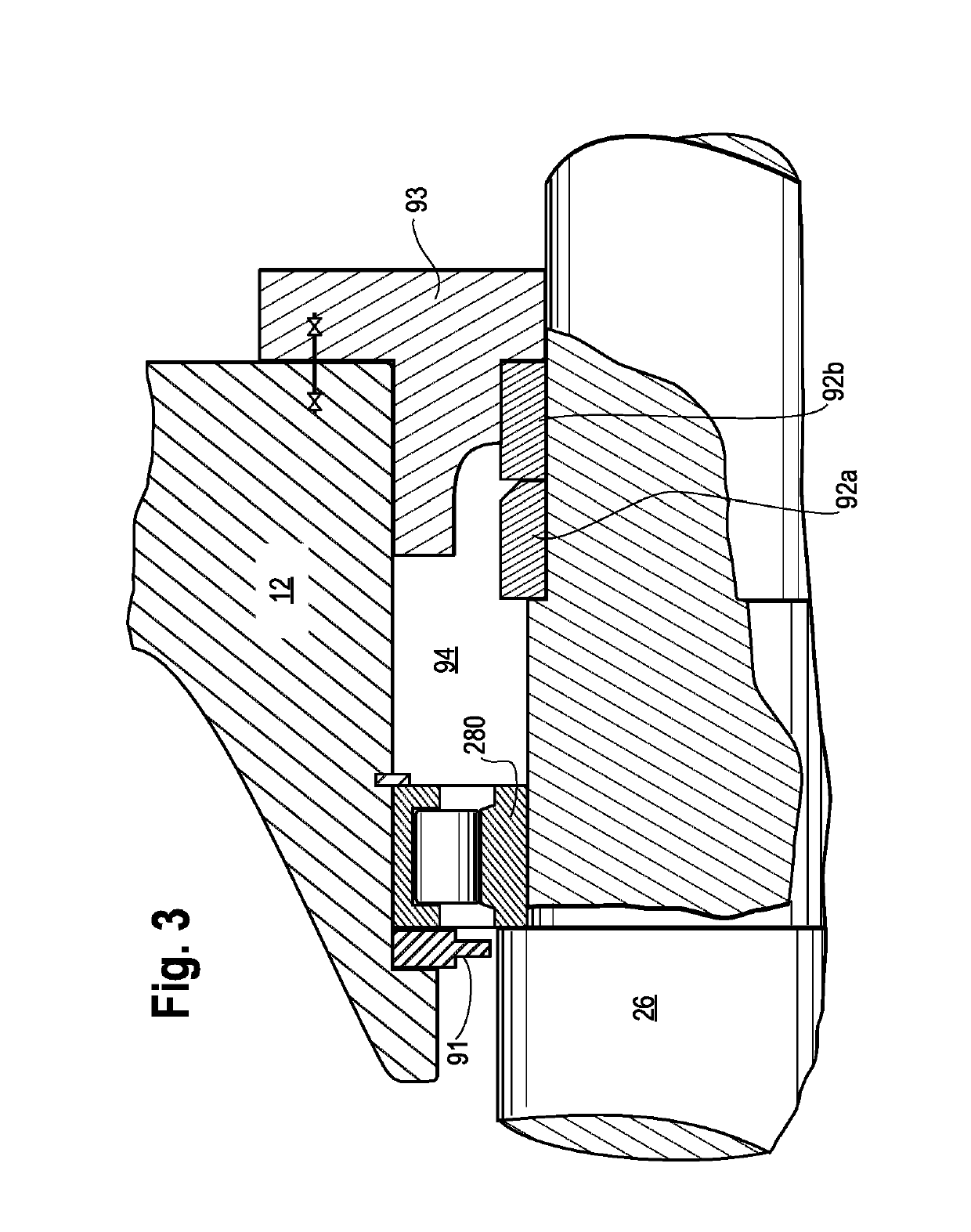 High suction pressure single screw compressor with thrust balancing load using shaft seal pressure and related methods