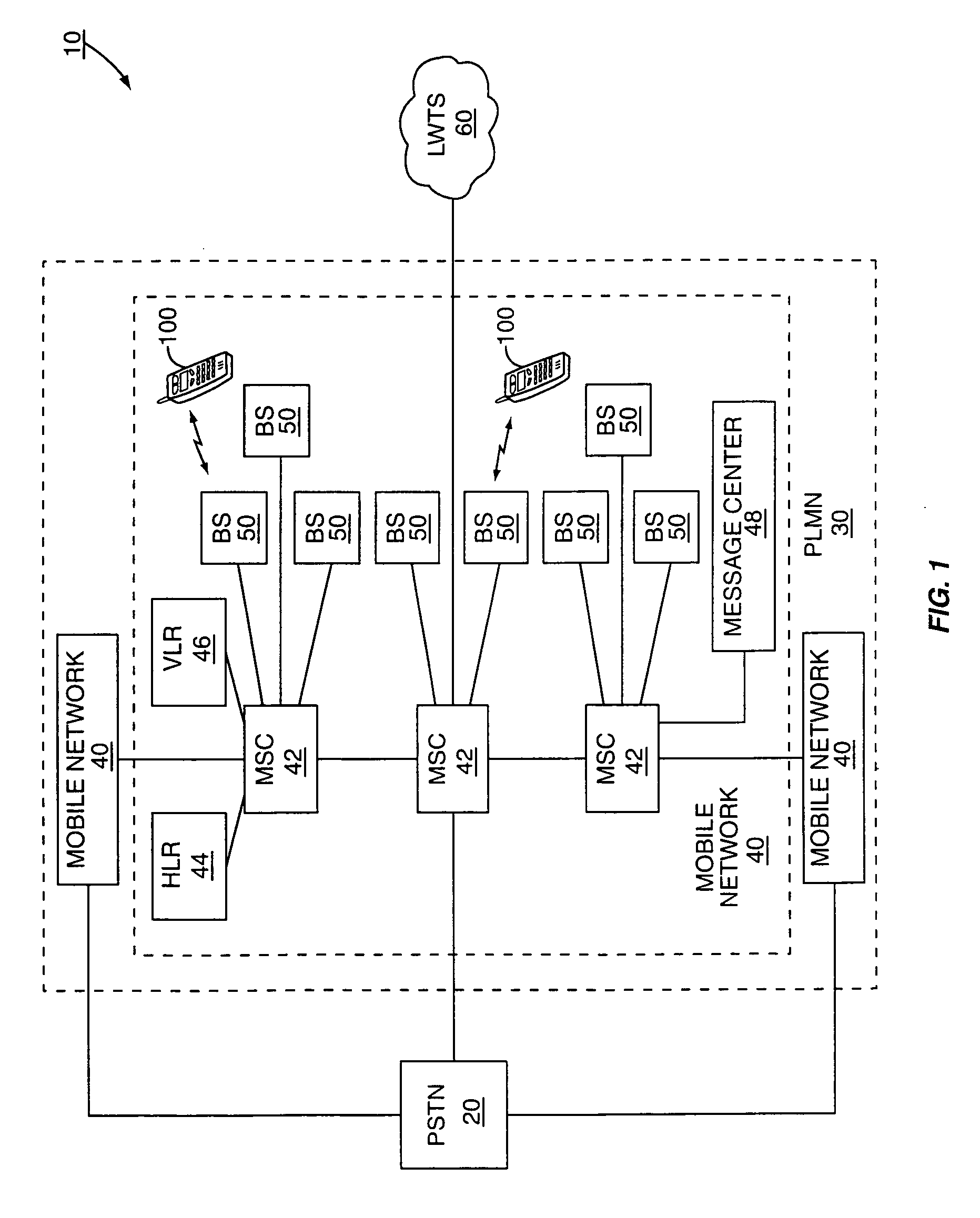 Position detection system integrated into mobile terminal