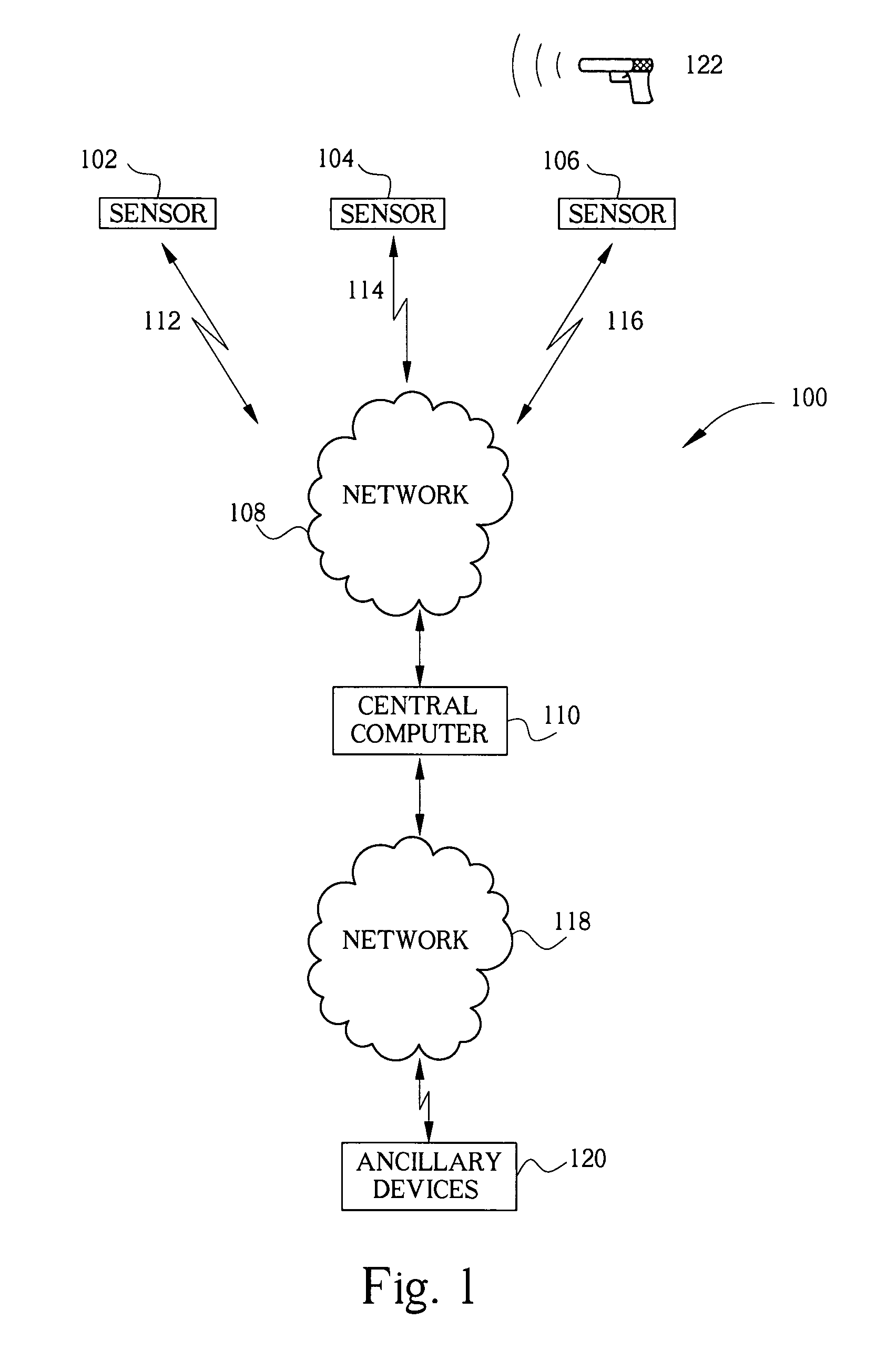 System and method for archiving data from a sensor array