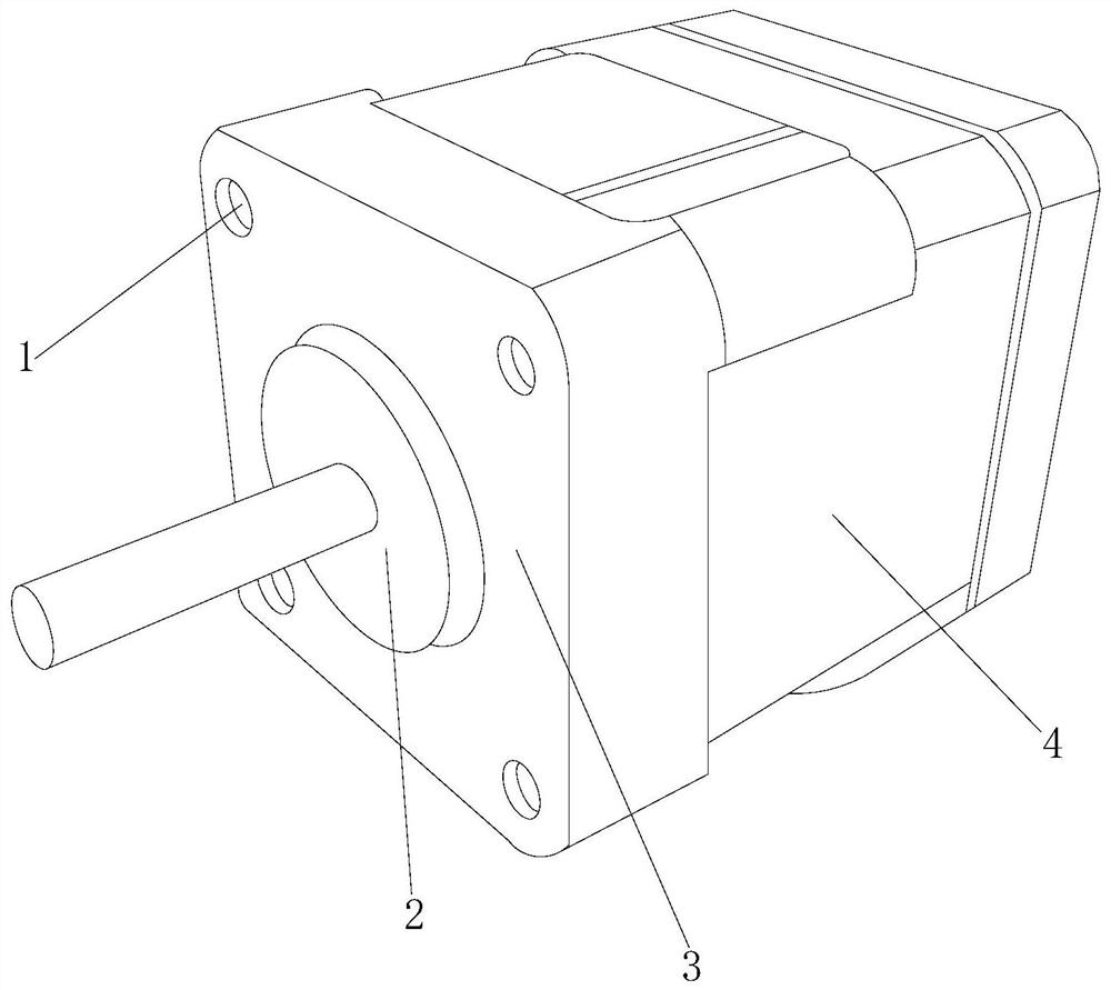 Brushless direct current motor controlled by servo system