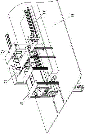 Valve element column feeding mechanism of electronic drain valve element assembling machine