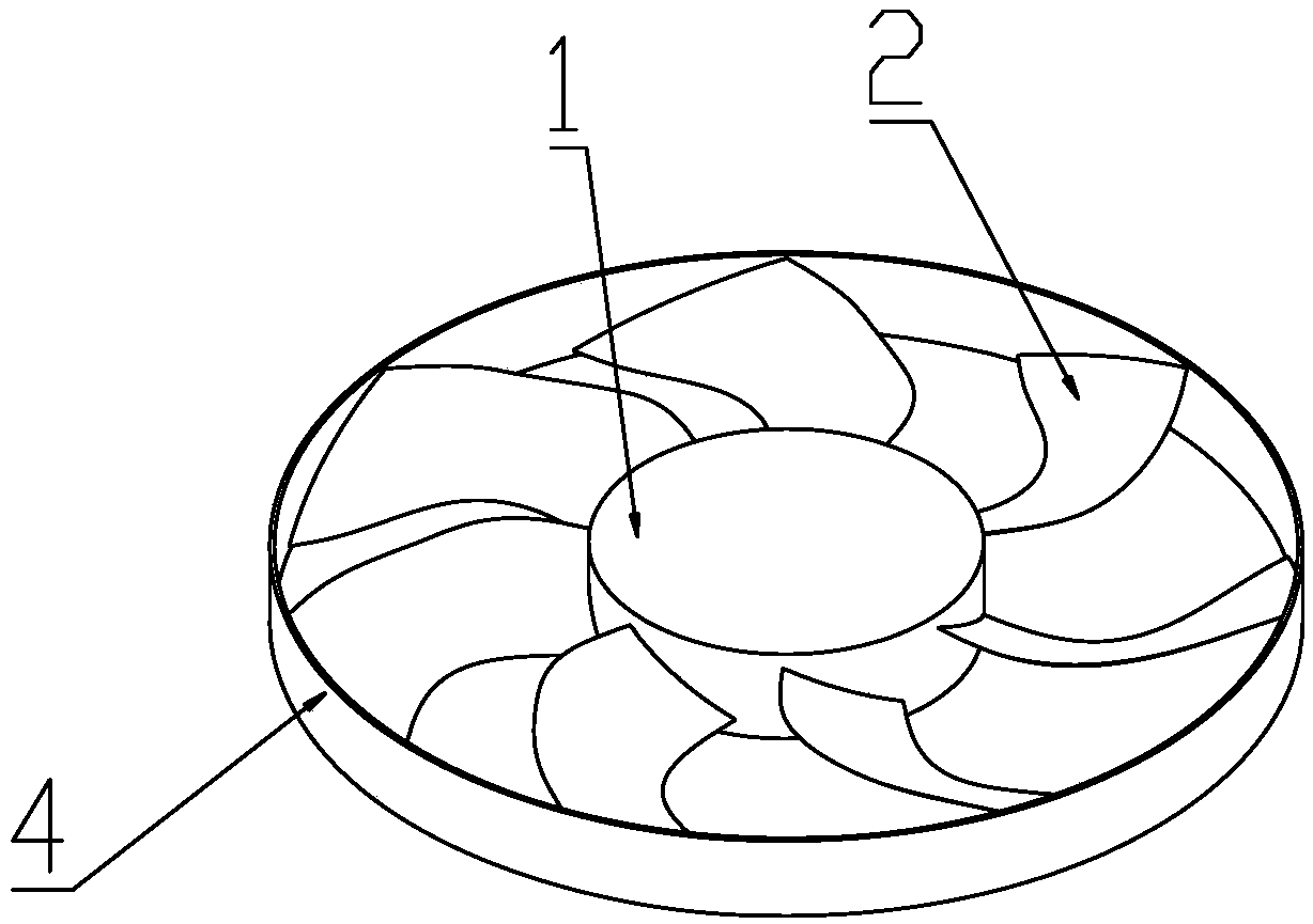 Fan blade structure of axial fan