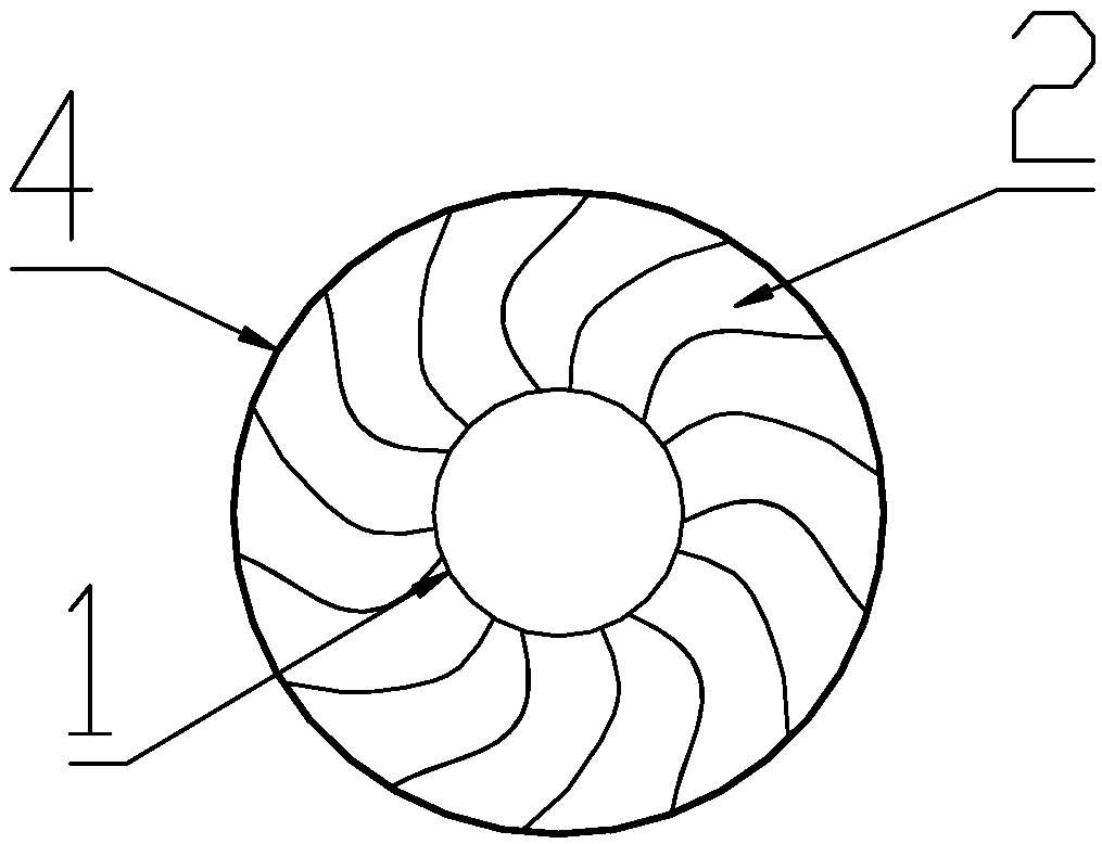 Fan blade structure of axial fan