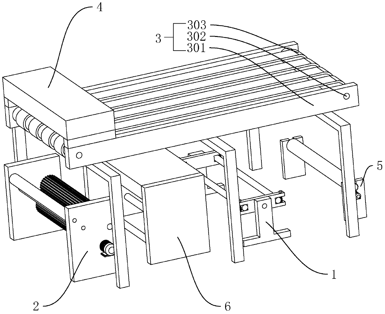 Intelligent processing setting production equipment for corrugated paper cores