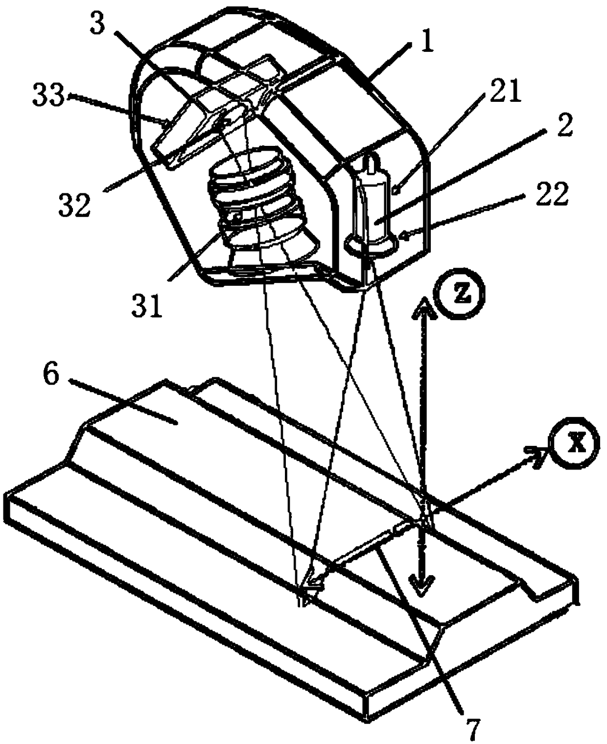 Icing measuring device and method