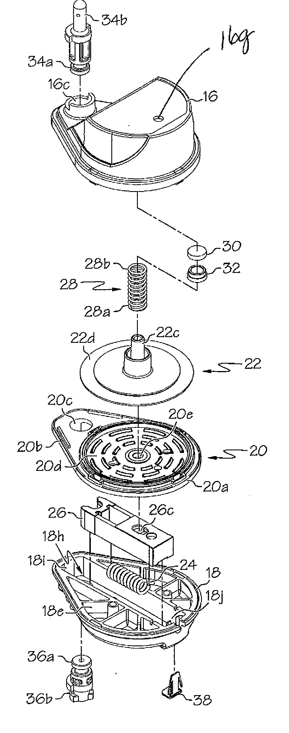 Hydrostatic epirb release