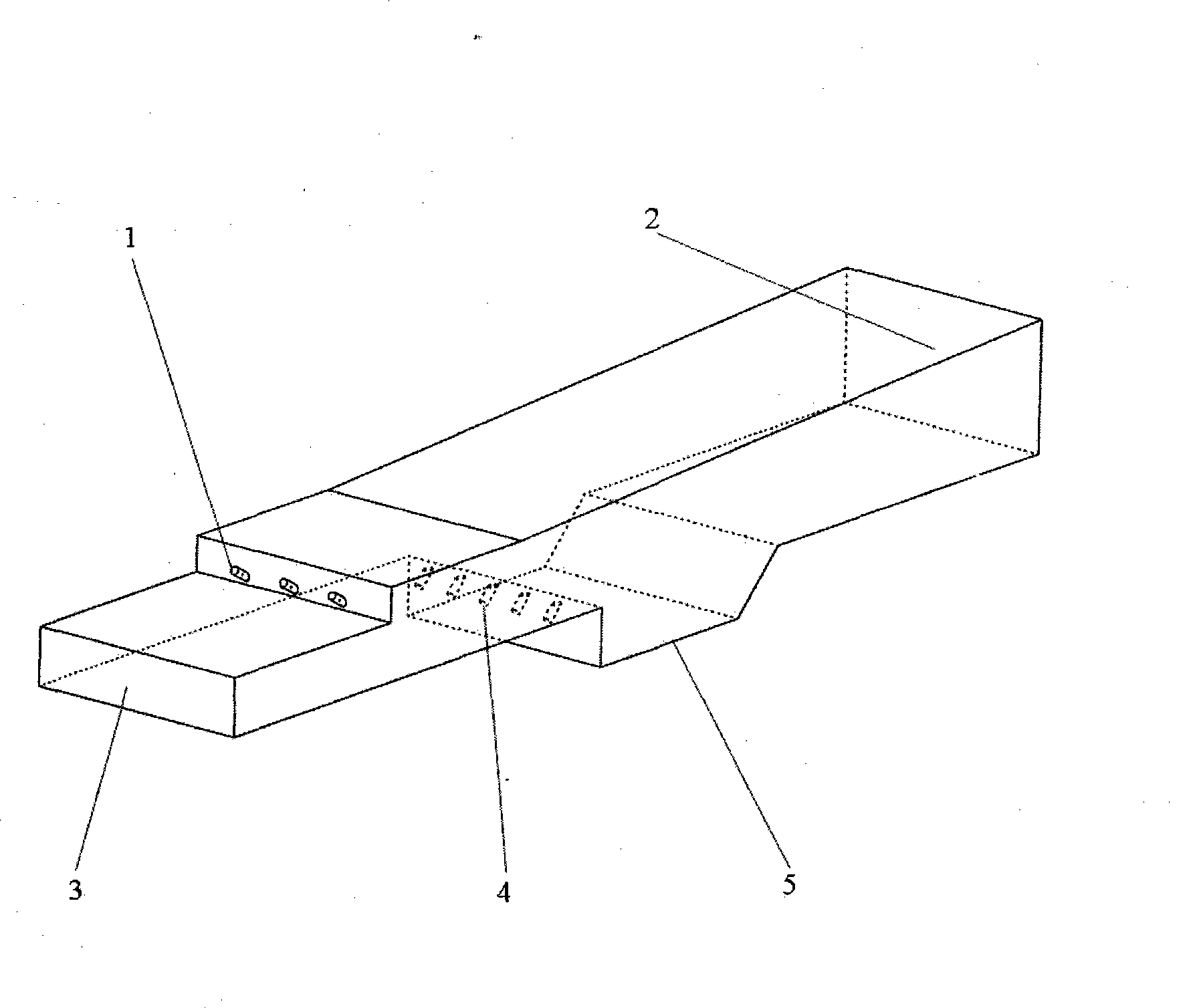Supersonic speed combustion chamber scheme of step / groove composite injection structure
