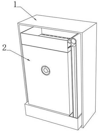 A high-security power planning intelligent data statistics device