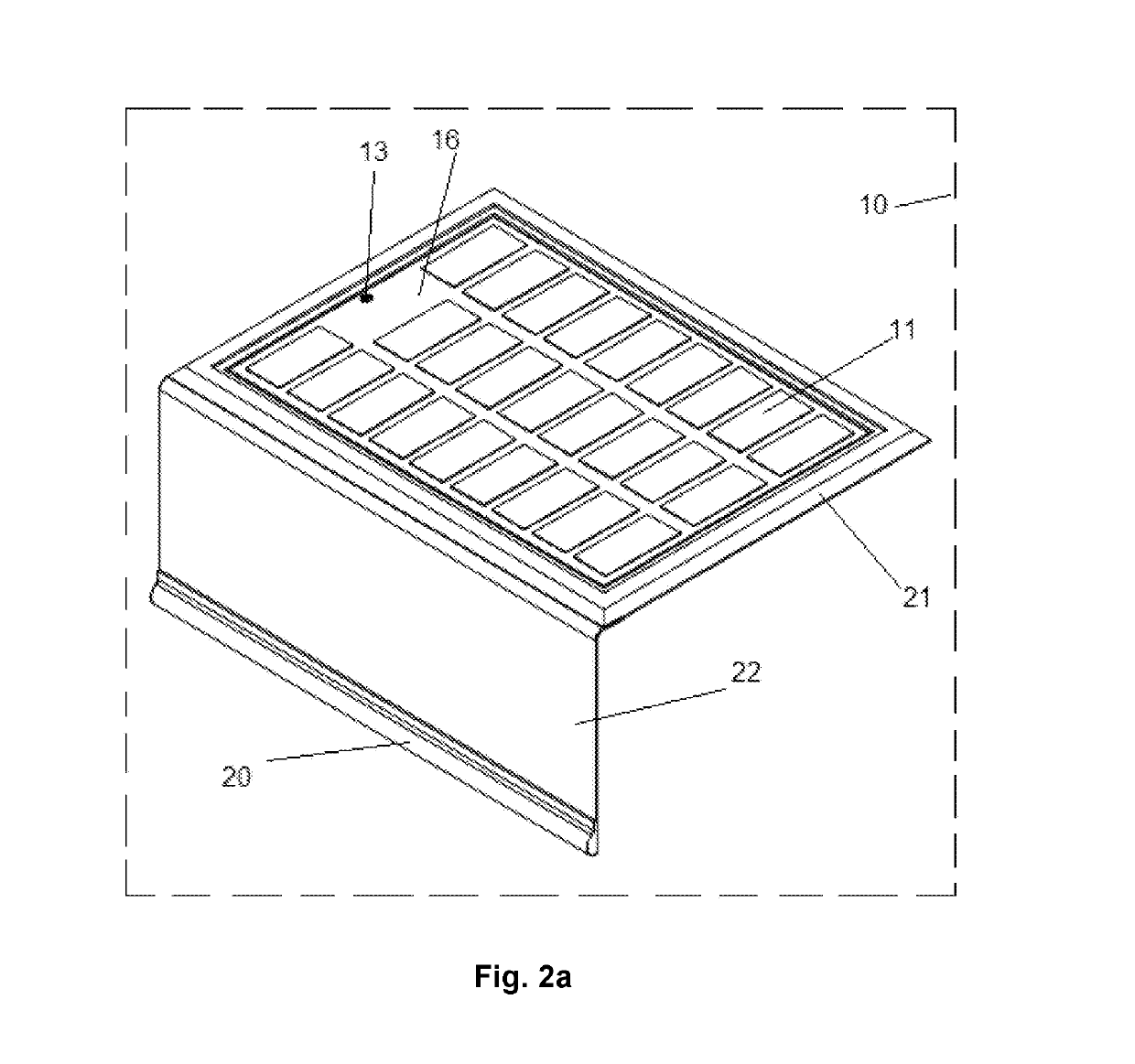 Solar powered submerged lighting system