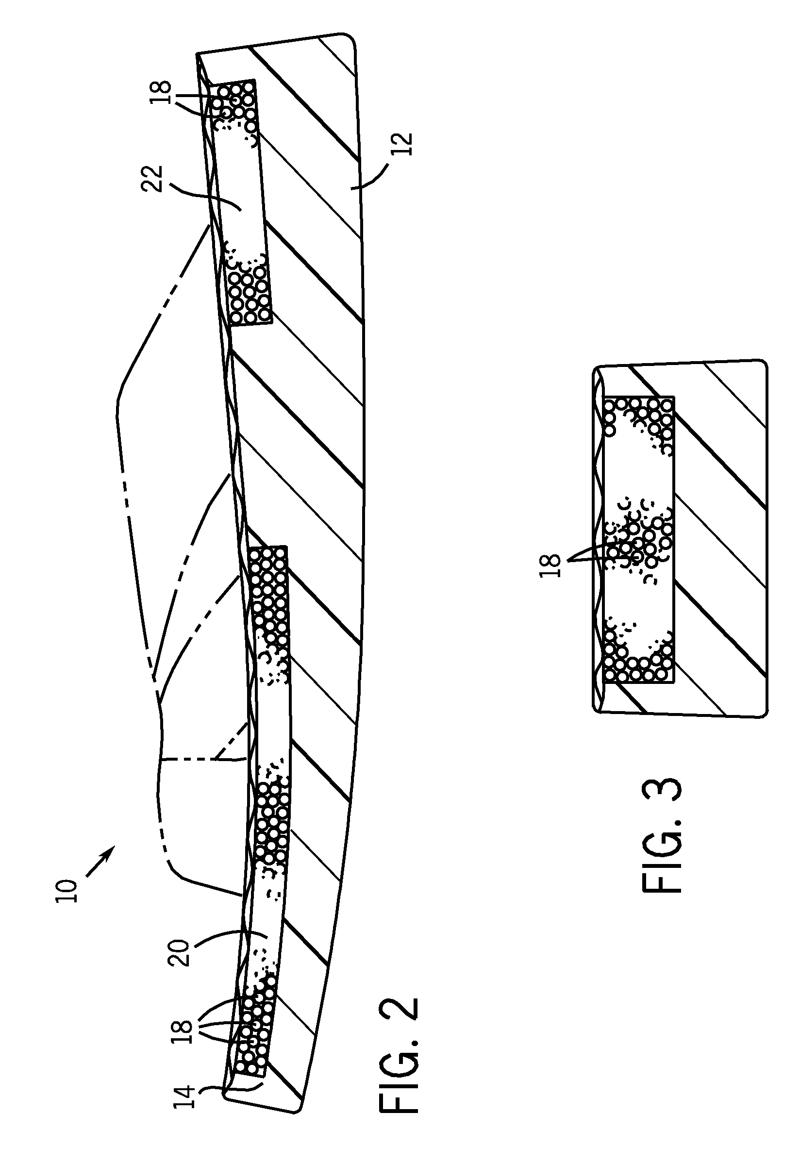 Shoe sole comfort and support system containing blends of loose fill material