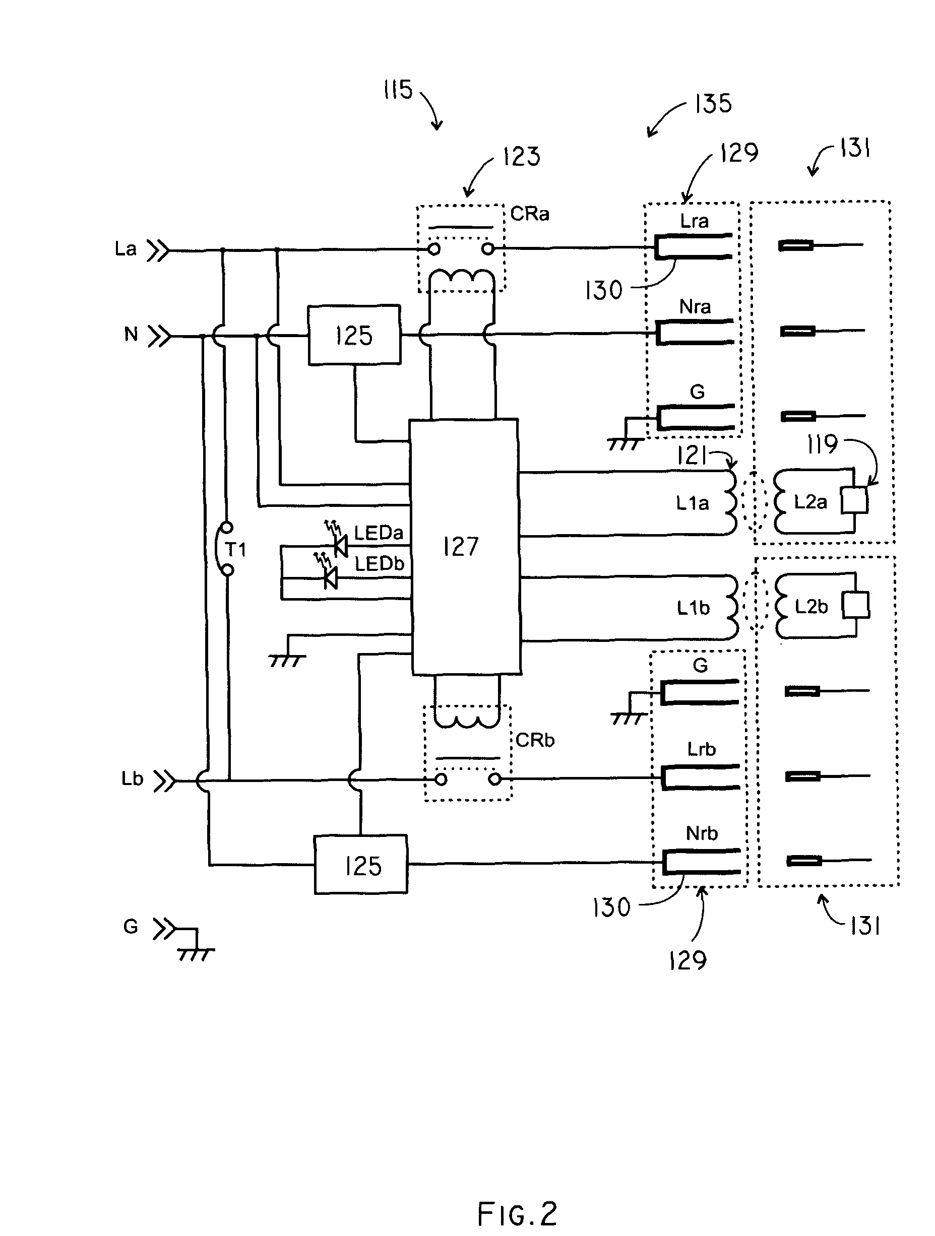 Electrical power distribution system