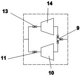 A dual-machine rapid cooling low-temperature refrigeration system and method