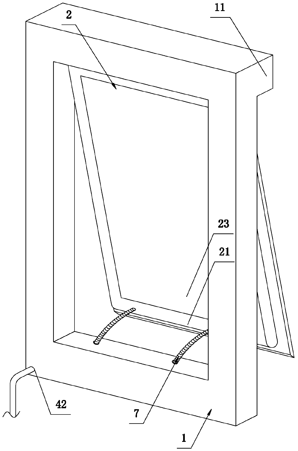 An intelligent top-hung window capable of recovering rainwater and its control method