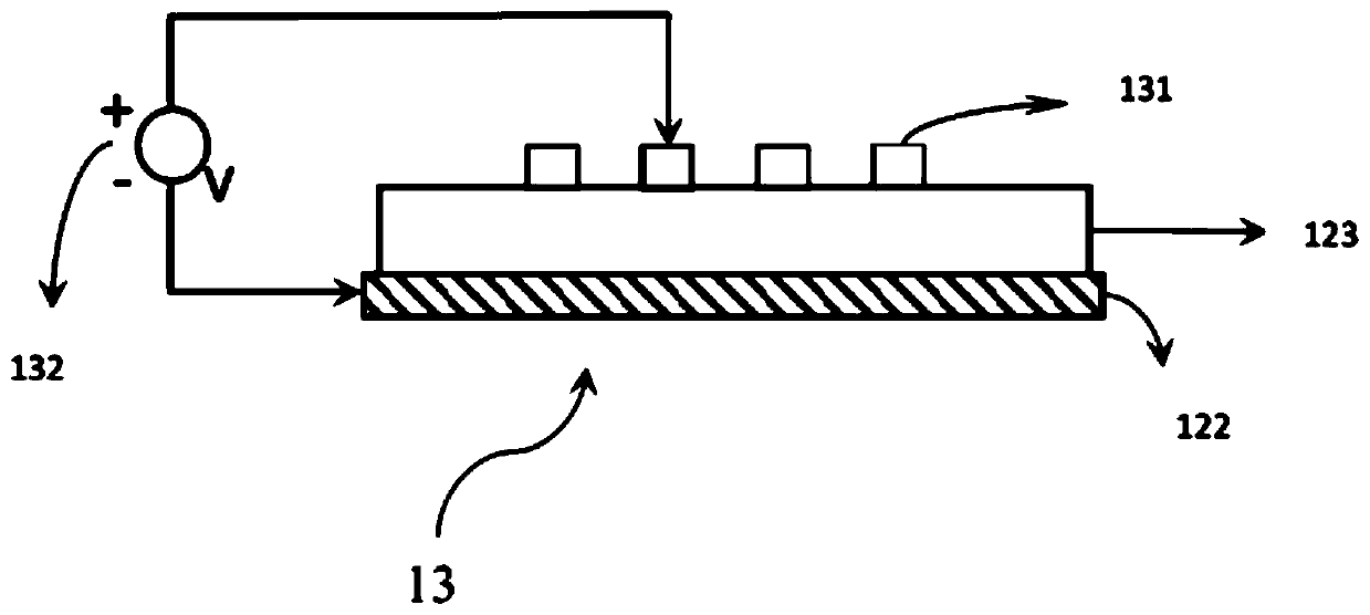 Near-infrared biosensor capable of tuning penetration depth and adopting memristor reconstruction, and method