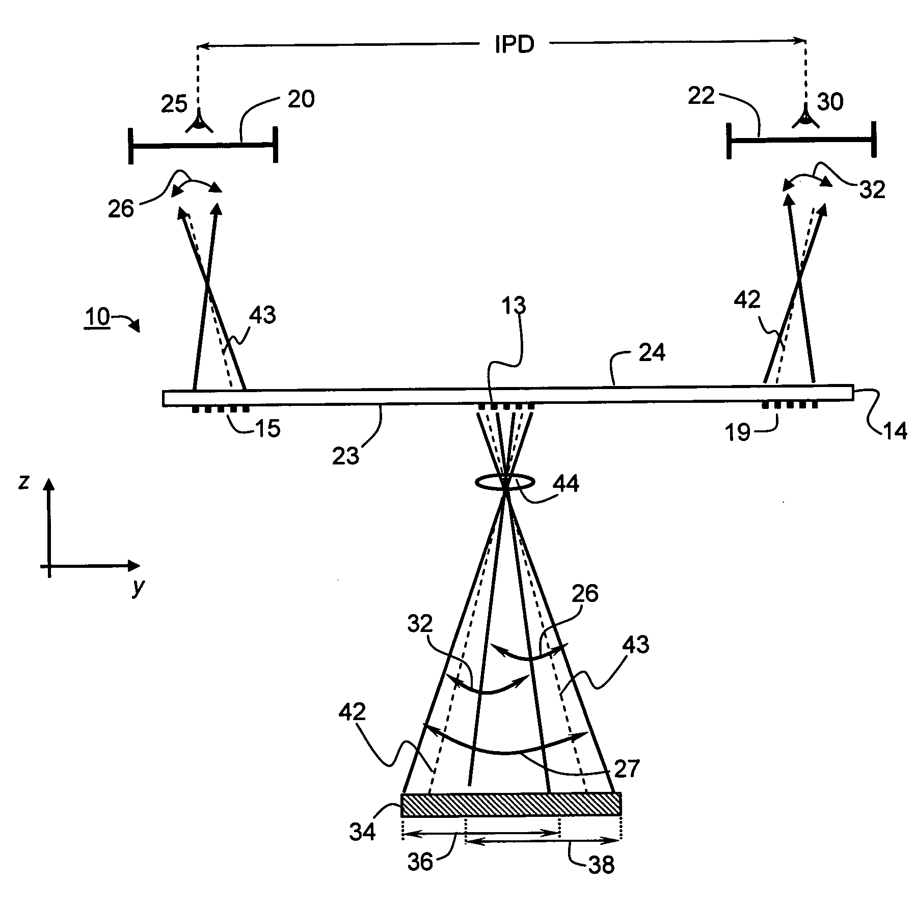 Diffractive Optical Device and System