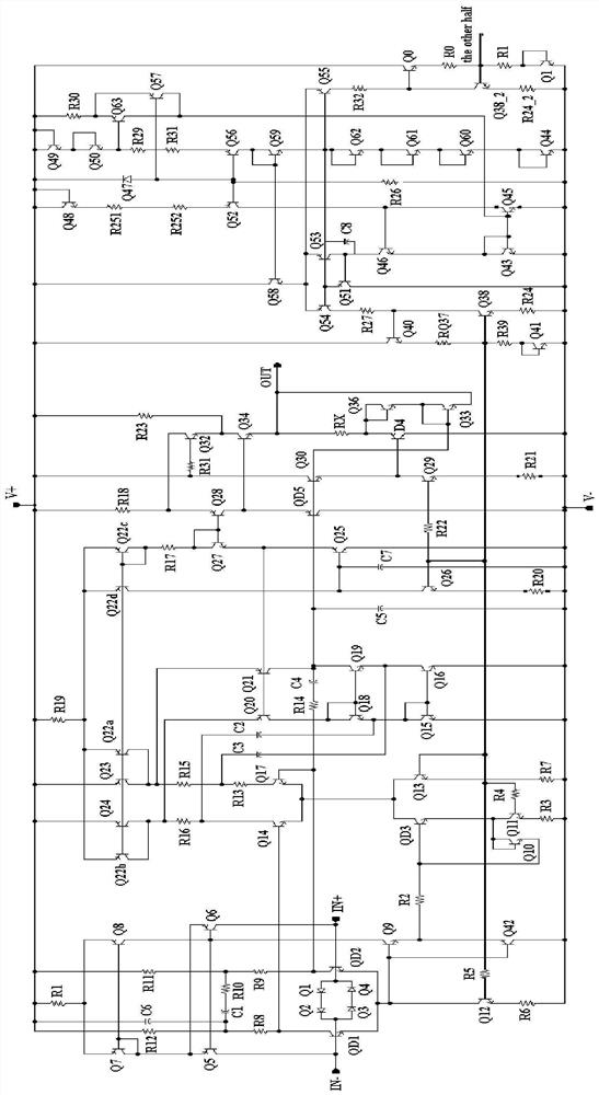 Low-noise operational amplifier circuit