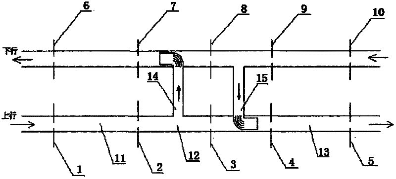Double-hole complementary network ventilation experimental model