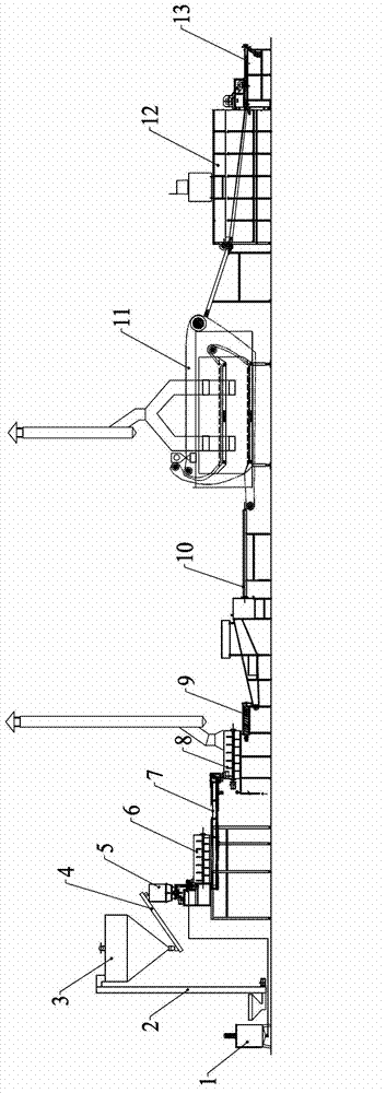 Complete equipment for preparing low-oil healthy instant noodles with low energy consumption and method for producing instant noodles