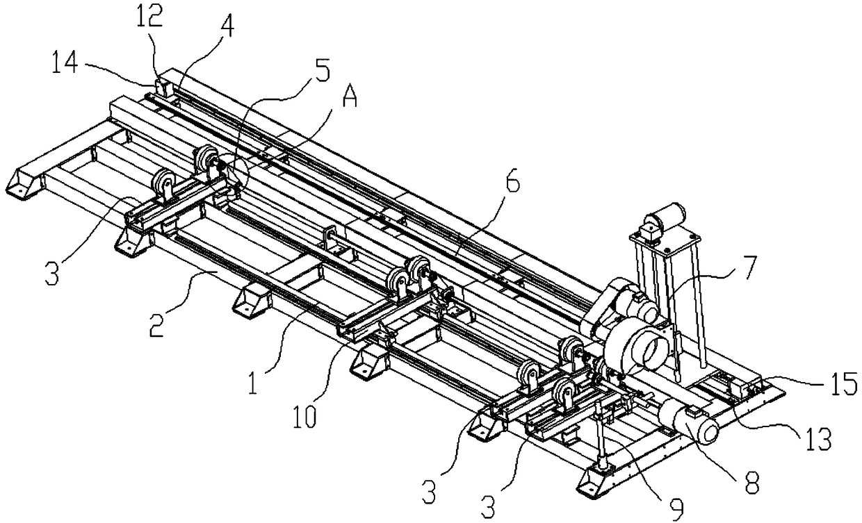 A precision adjustable circular tube automatic polishing machine