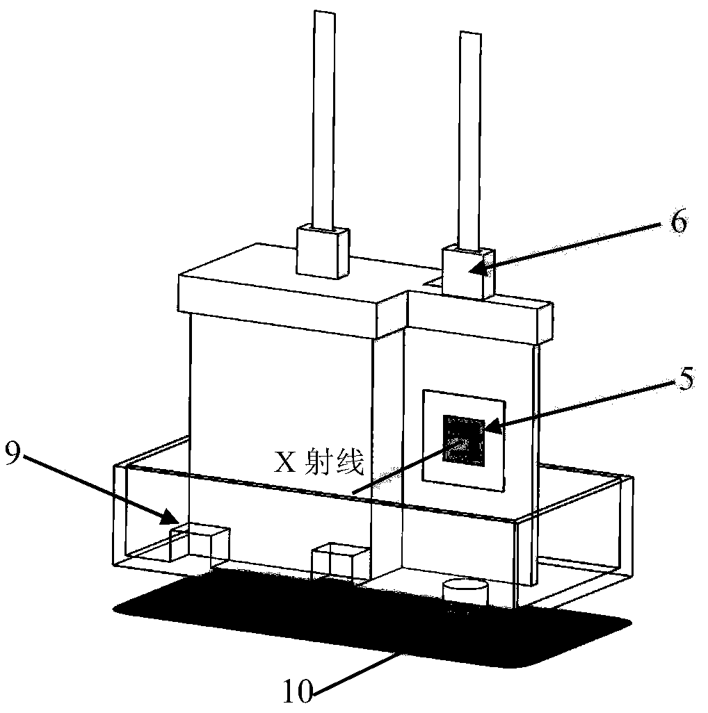 Nickel-metal hydride battery sample preparation method for synchrotron radiation XRD in-situ test technology