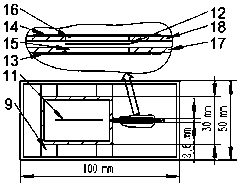 Nickel-metal hydride battery sample preparation method for synchrotron radiation XRD in-situ test technology