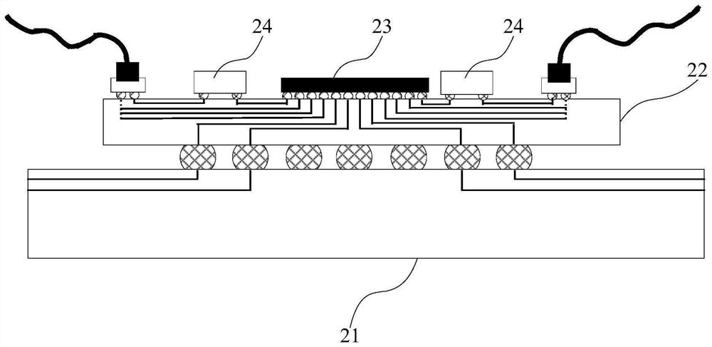 Electronic component and method for setting power supply circuit of electronic component