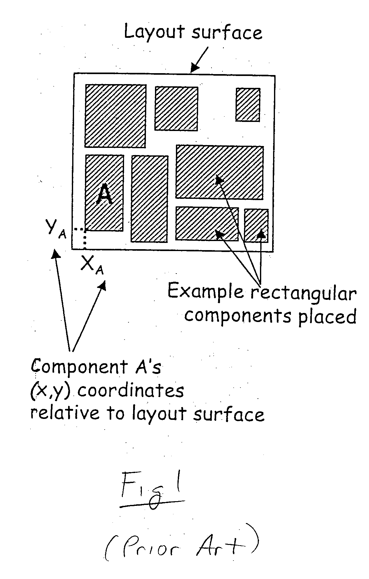 Method for generating constrained component placement for integrated circuits and packages