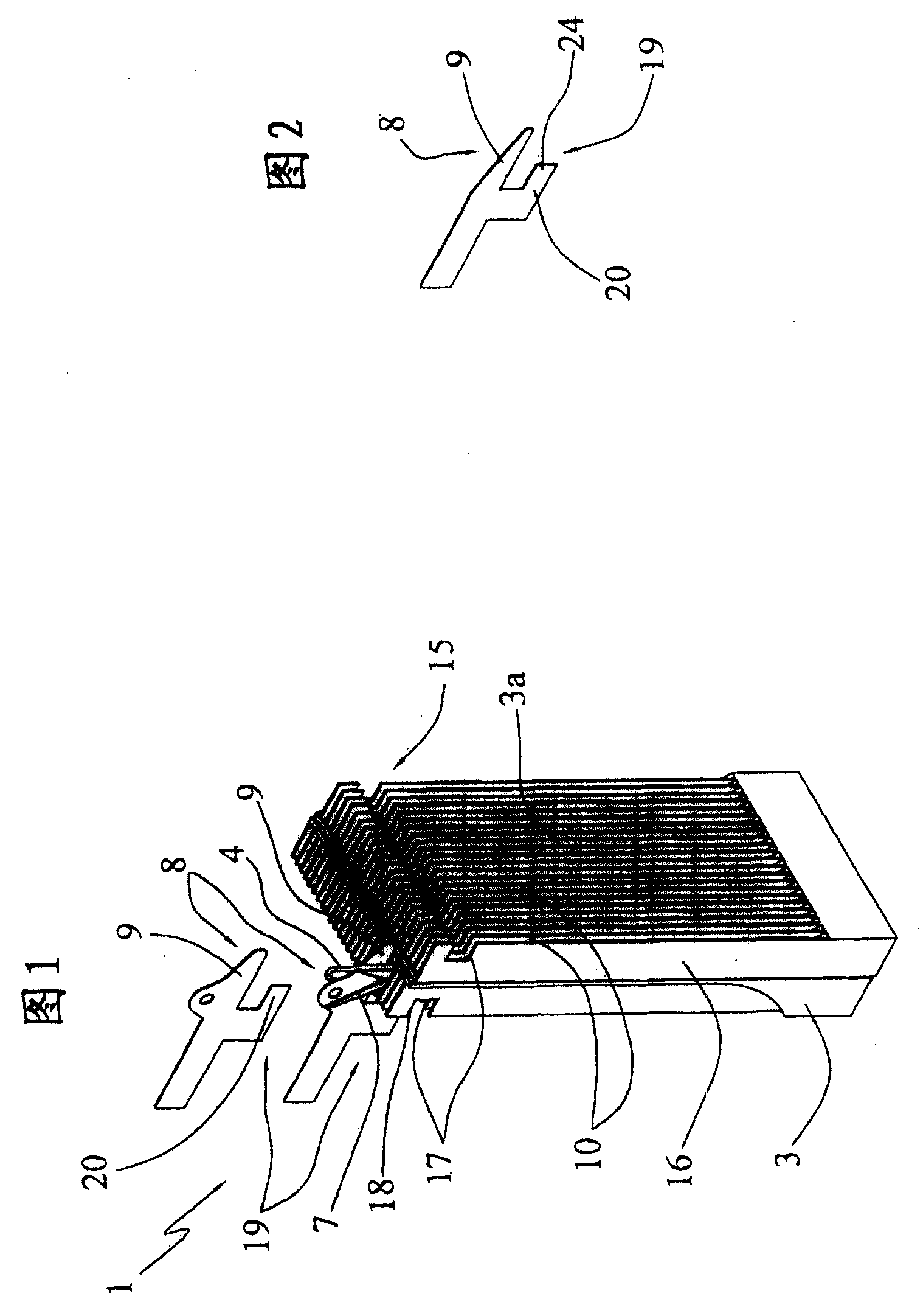 Linear knitting machine