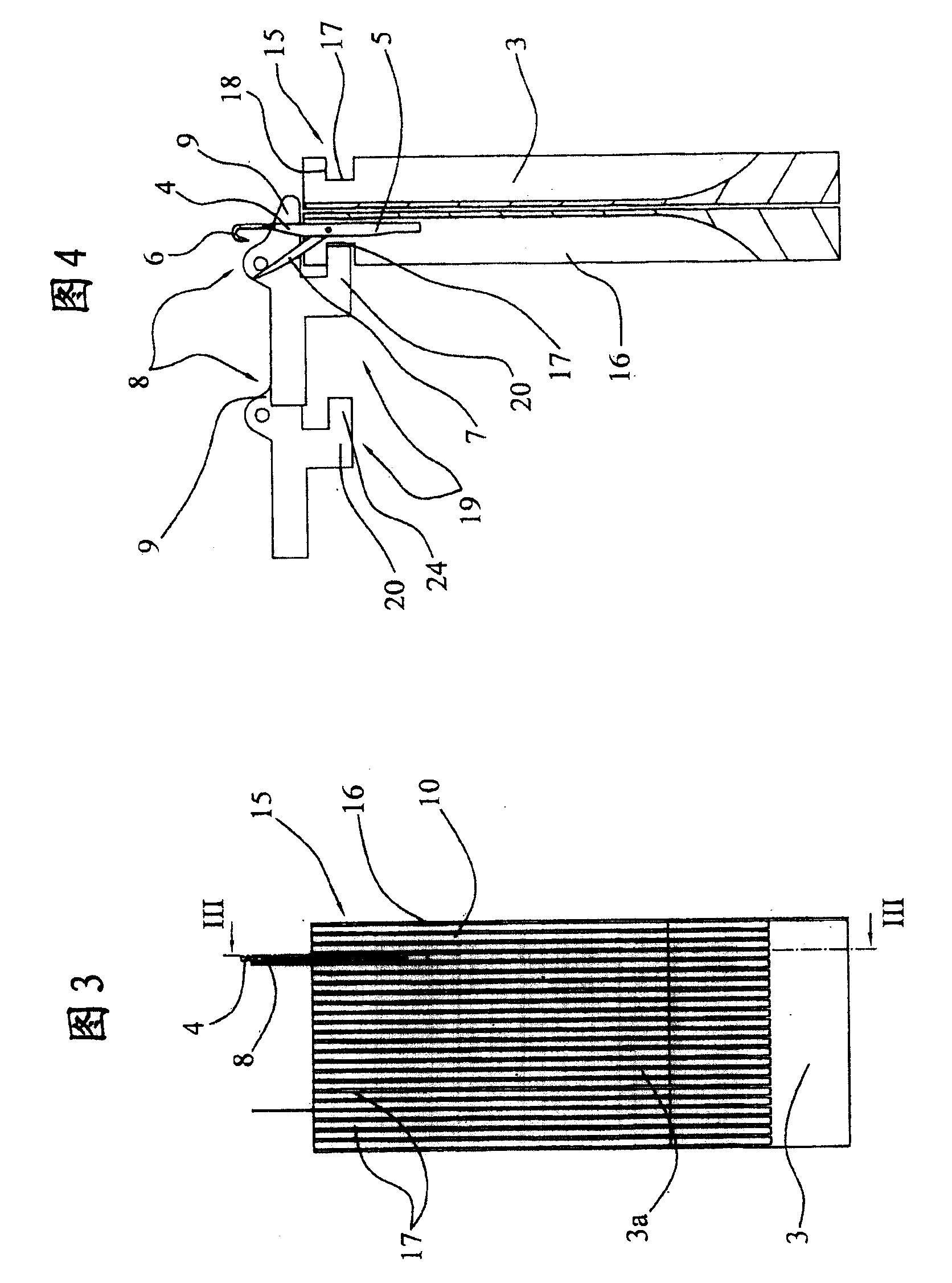 Linear knitting machine