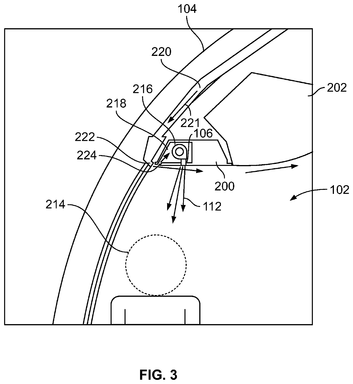 Ventilation systems and methods for internal cabins of vehicles