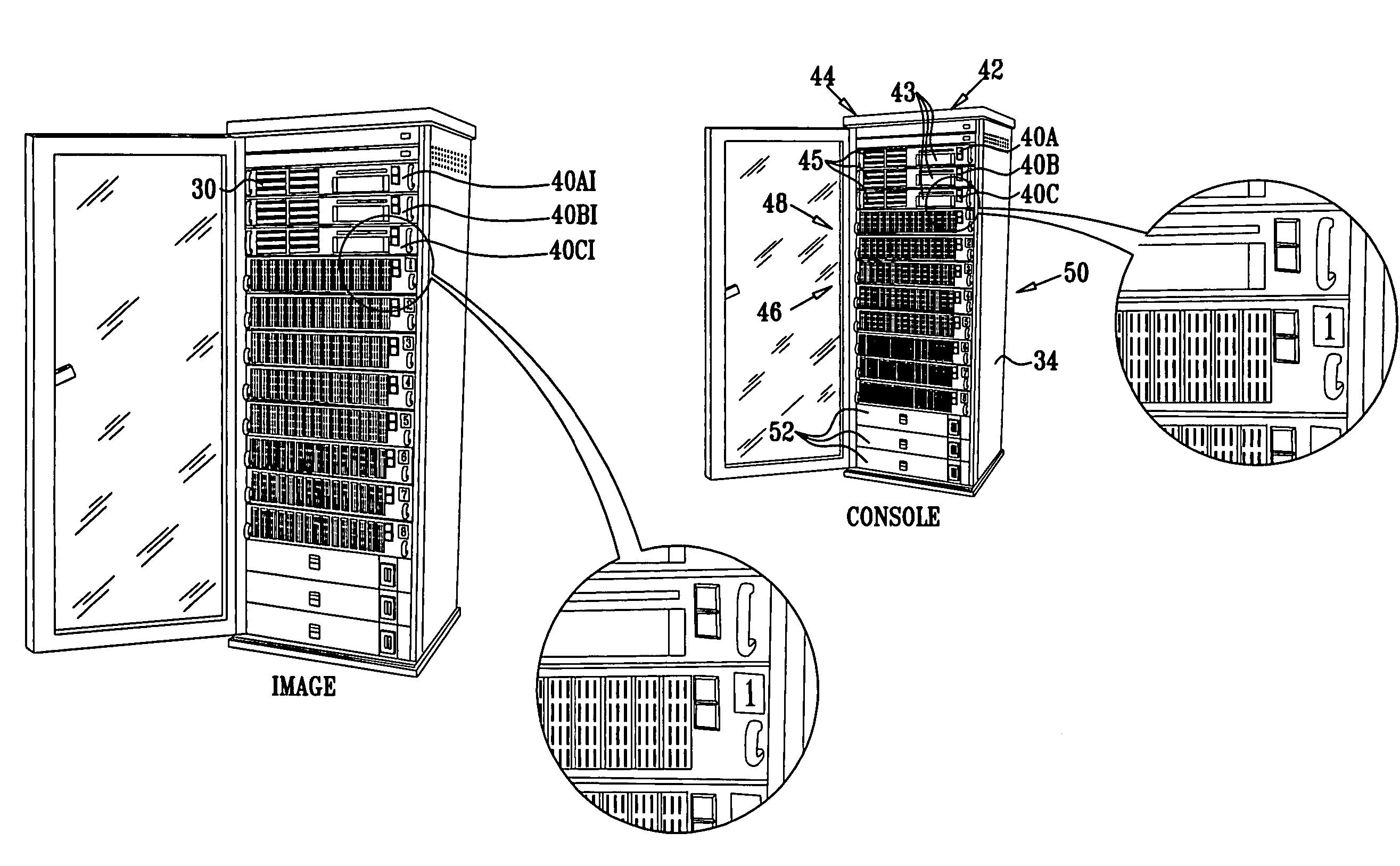 Graphic user interface for a storage system