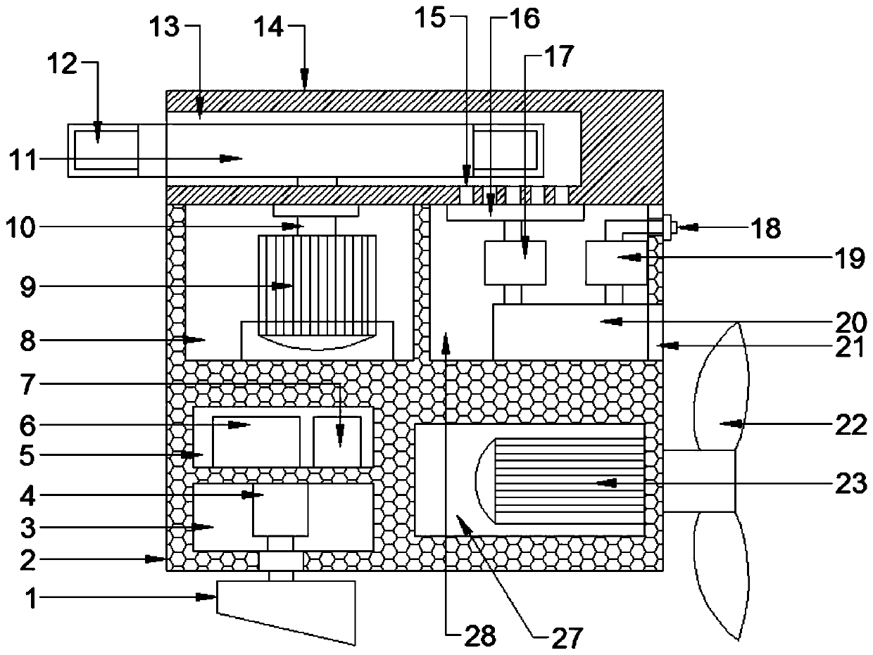 A submersible oil suction device