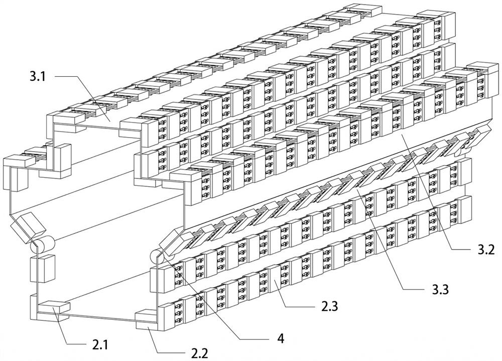 Special-shaped beam formwork quick mounting and dismounting structure using electromagnetic force and mounting and dismounting method thereof