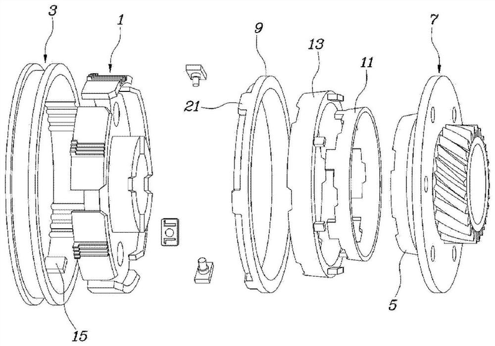 clutch structure