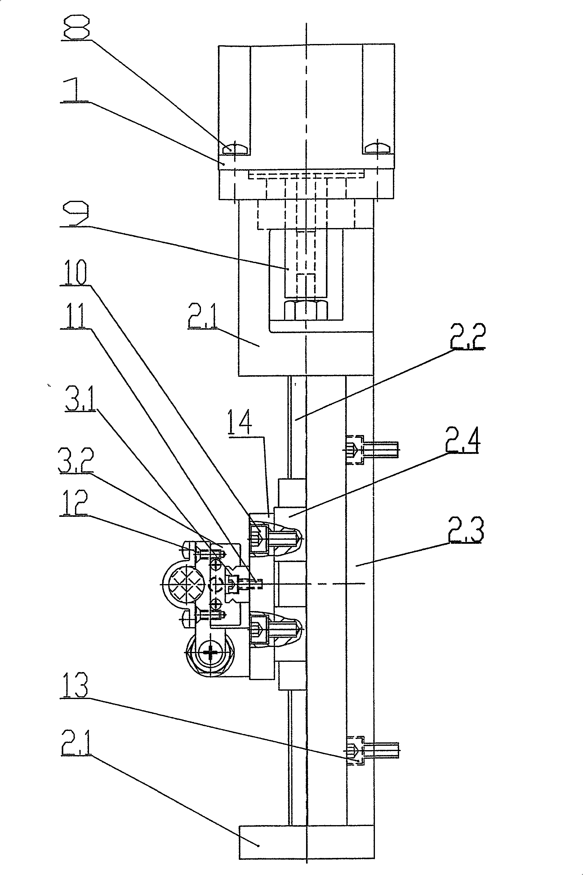 Thermometer reference graduation automatic calibration and reticule device