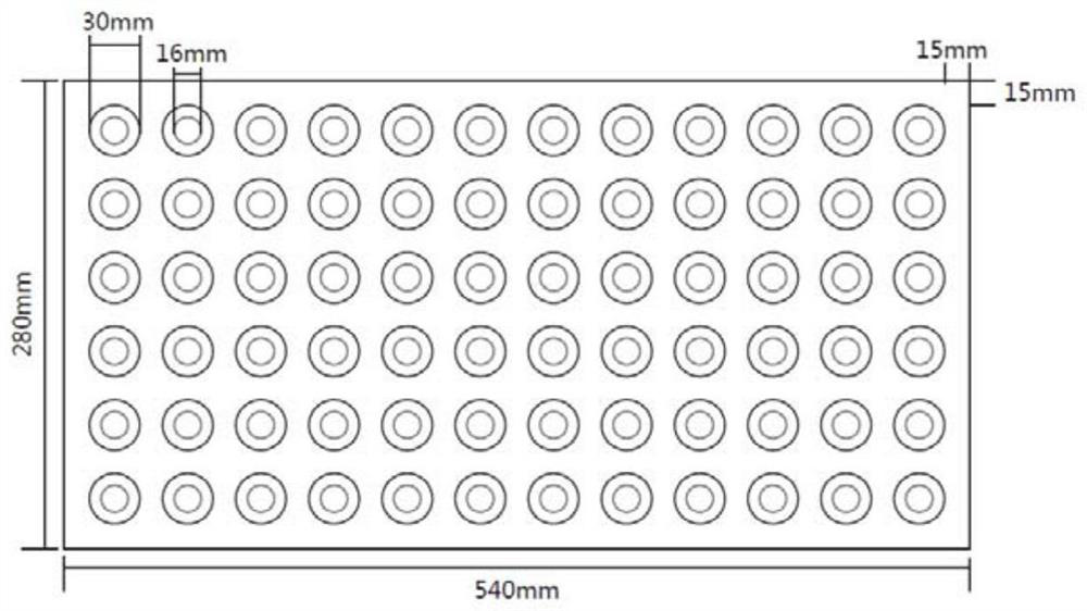 A transplant-free floating board and its application in floating cultivation of chives