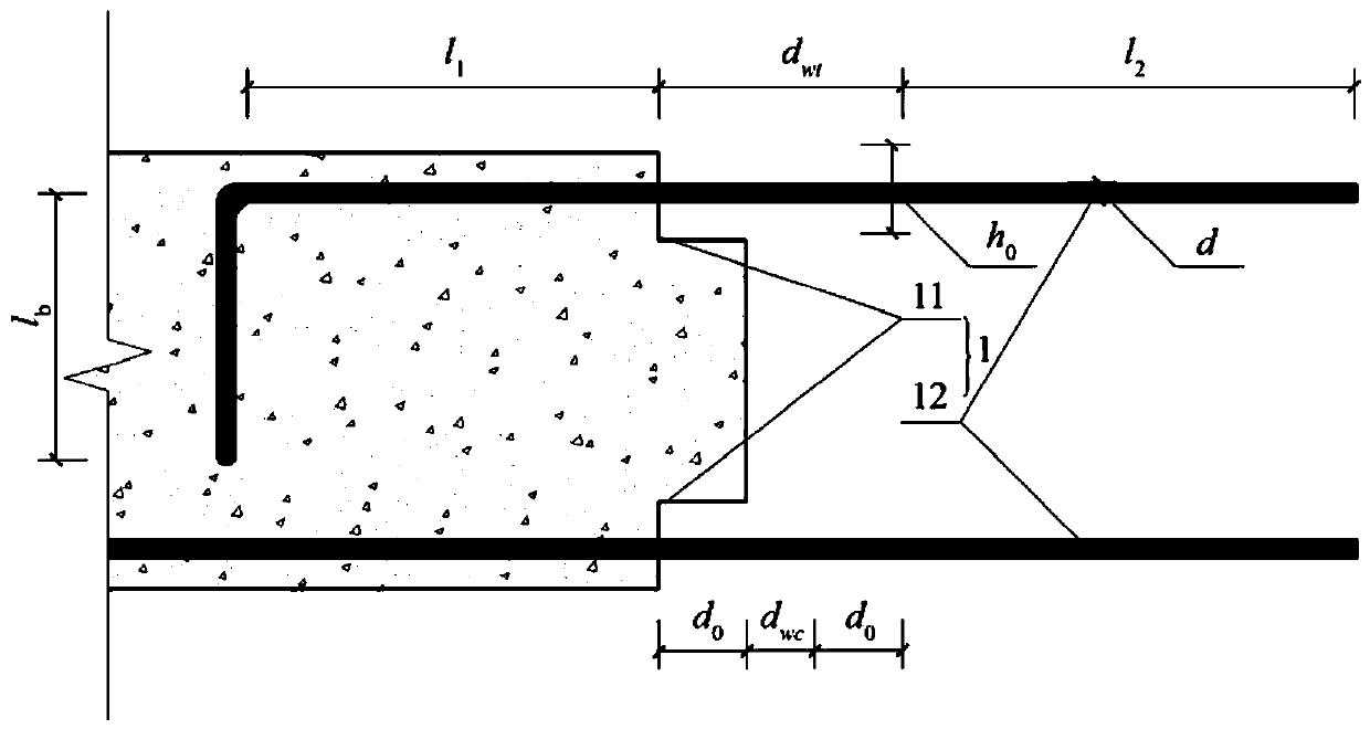 Welding construction method of cement-based material applied to composite concrete structure