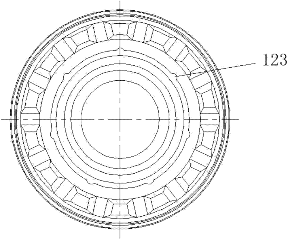 Adjuster for conical bearing of differential