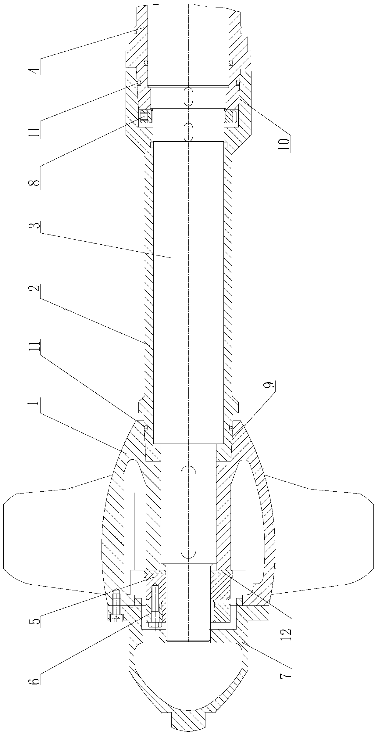 Structure for improving rigidity of rotor