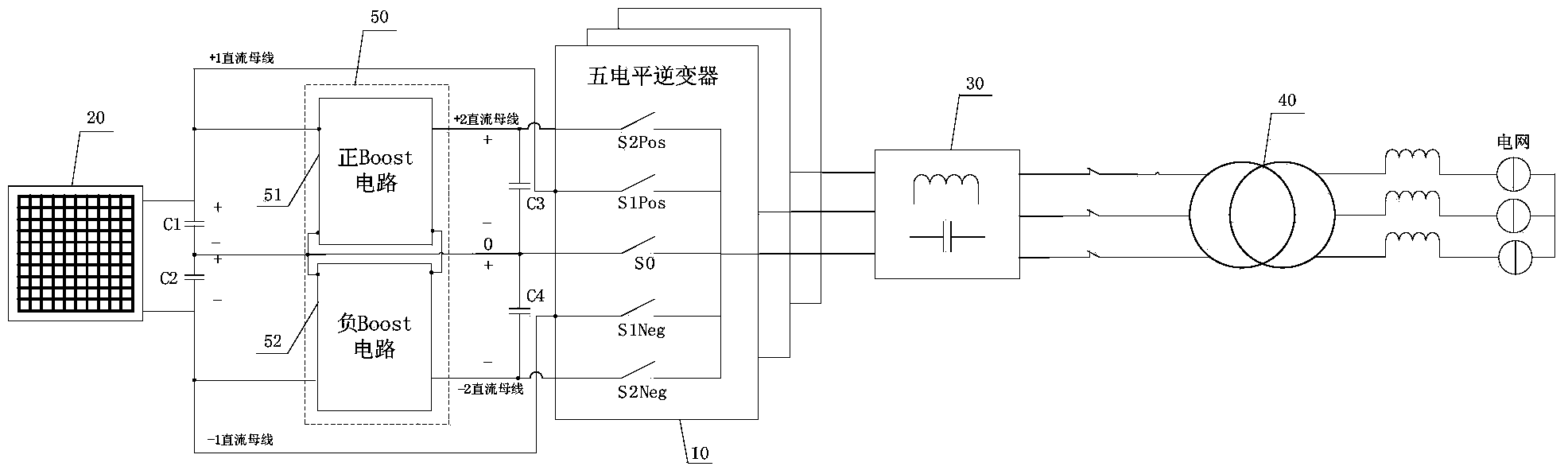 Method, device, electrical equipment and photovoltaic system for preventing energy back-filling