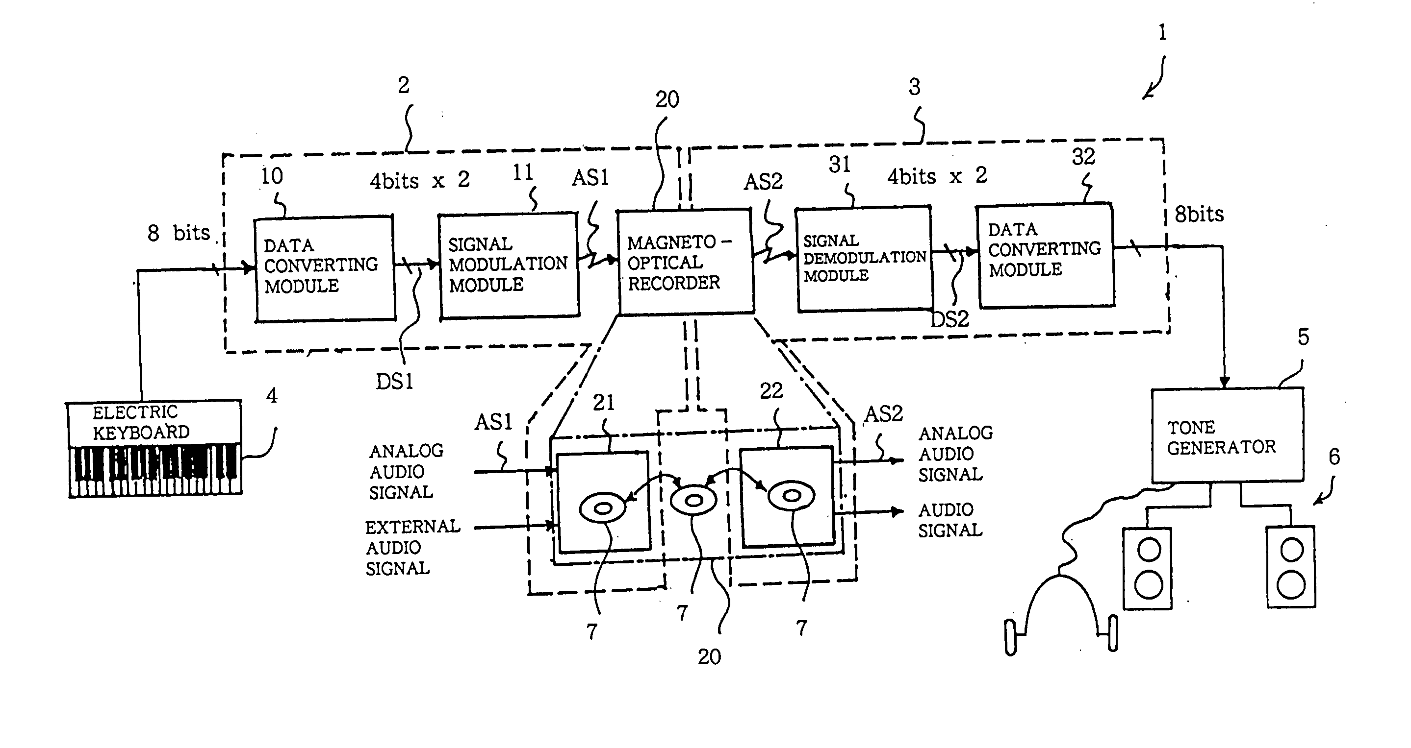 Method for recording asynchronously produced digital data codes, recording unit used for the method, method for reproducing the digital data codes, playback unit used for the method and information storage medium