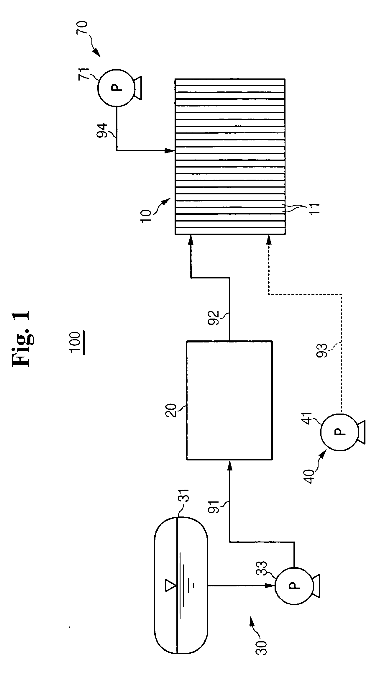 Fuel cell stack and fuel cell system having the same