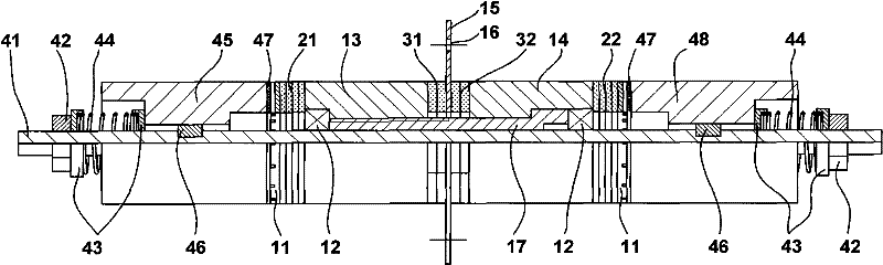 High-torque dual-rotor stress-type longitudinal-torsion composite ultrasonic motor and its electric excitation method