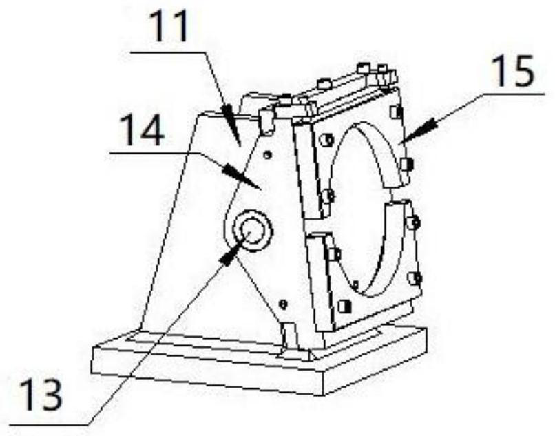 A jig for processing lug holes of the outer cylinder of the landing gear buffer