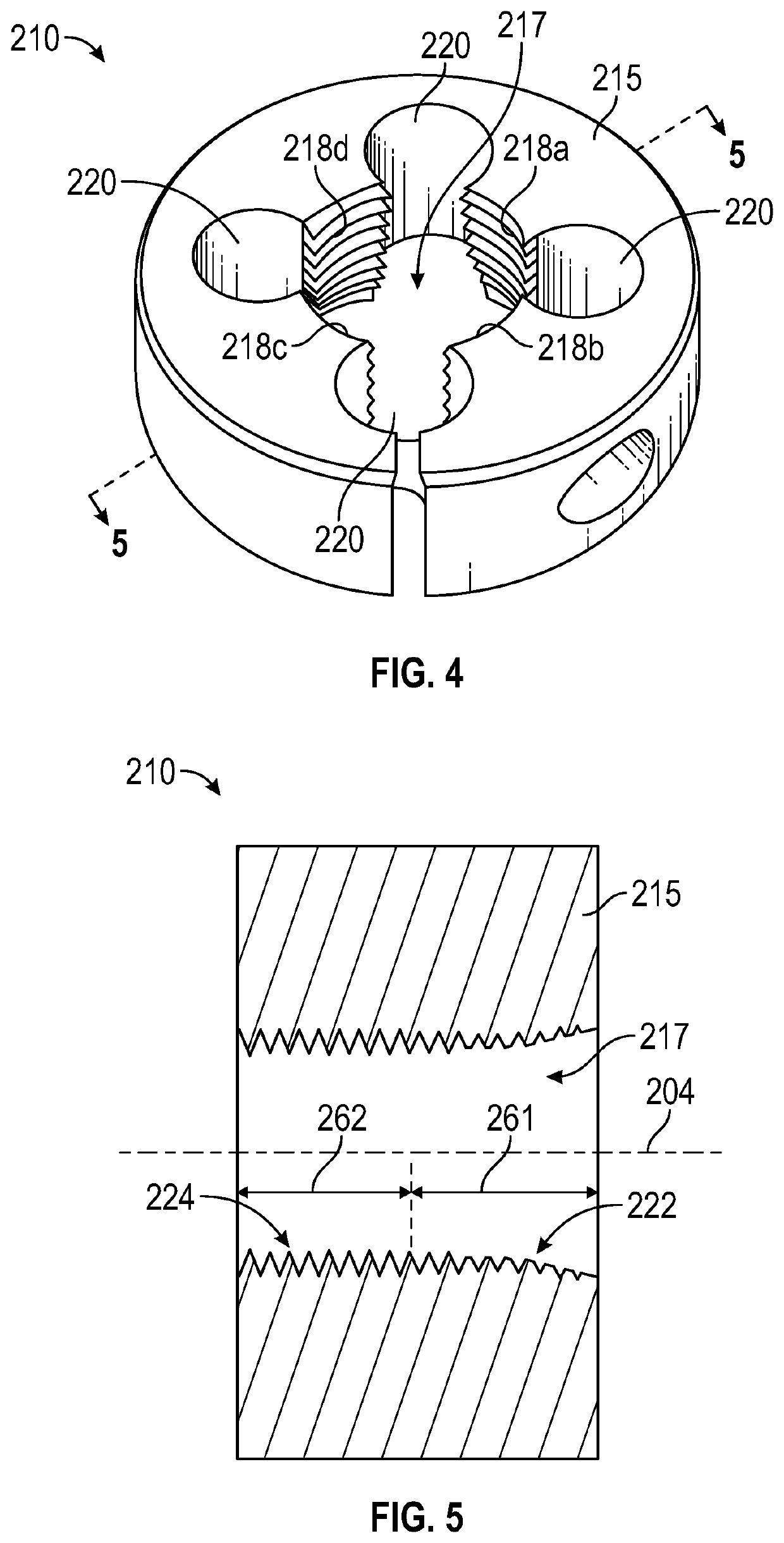 Hybrid threading tool with cutting portion and rolling portion